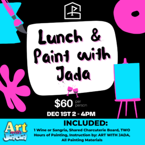 lunch & paint with jada